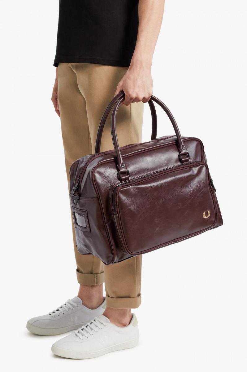 fred perry佛莱德派瑞男包手提包单肩包旅行包户外运动休闲包l7225