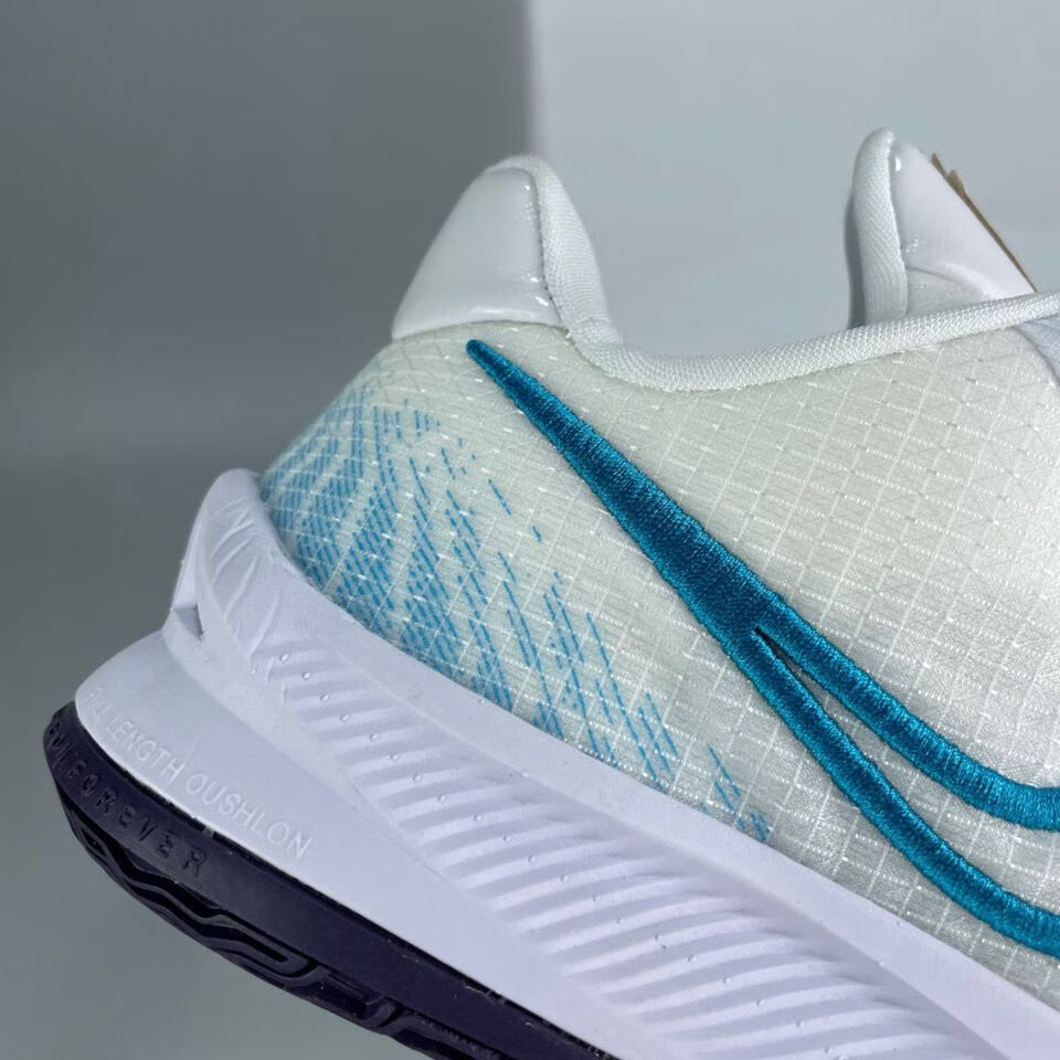 官方舰店新出kyrie low 4 白蓝 代 低帮男子实战篮球鞋 cz0105-100 41