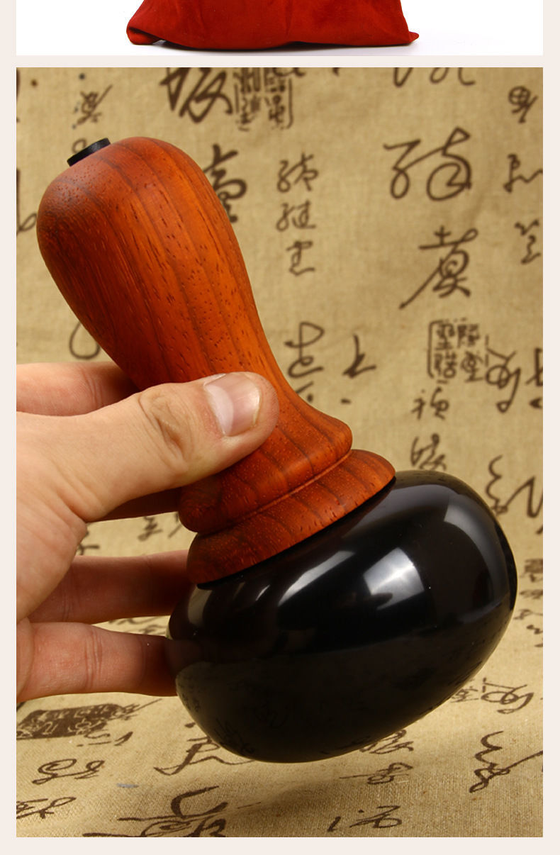砭石温灸仪器热敷石扁石太极球加热艾灸刮痧按摩器泛石扶能量阳罐行家