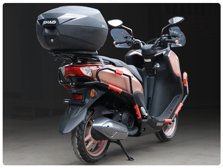 雅马哈巡鹰前后保险杠适用125防摔杠jym125t-3前护杠后包围防护架改装