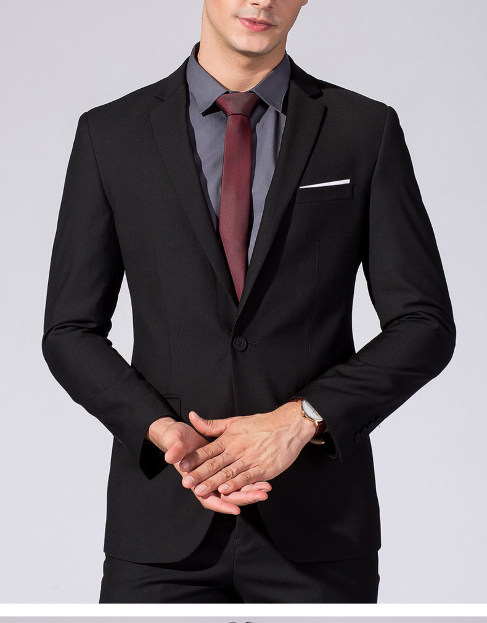 罗蒙【romon】正品罗蒙西服套装结婚礼服西服套装男士正装商务职业装