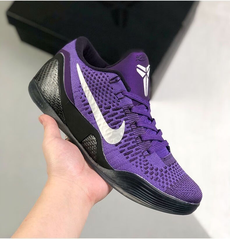 【官方旗舰店】莆田纯原科比9代编织篮球鞋黑曼巴全明星mvp纪念鸳鸯