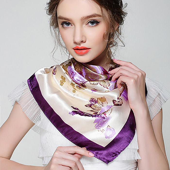 服饰配件 女士丝巾/围巾/披肩 怡品堂 大方巾女韩国装饰文艺领巾丝巾