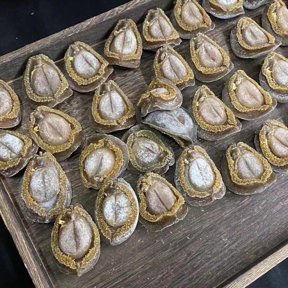 深海南非吉品鲍鱼干货 溏心干网鲍精选货酒店专用款27-28头【图片
