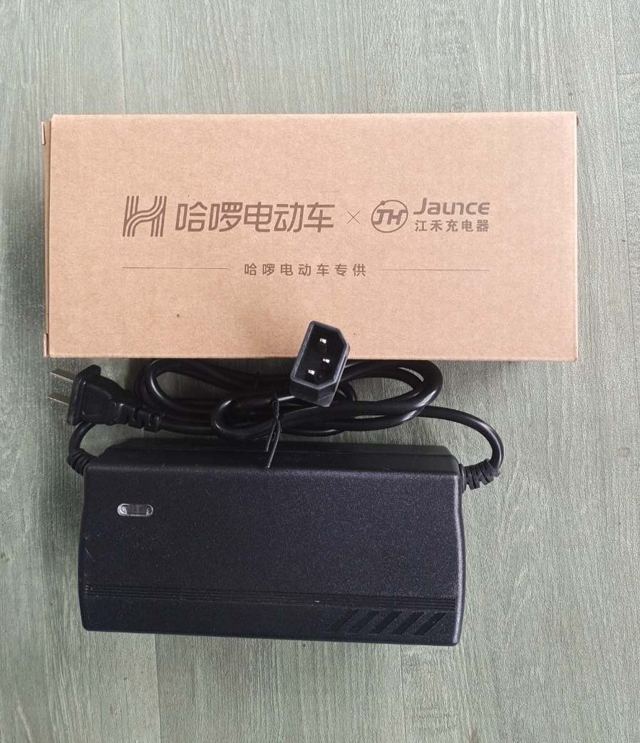 哈啰出行唐泽棒途充电器新国标铅酸充电器装厂配三竖 60伏20安(唐泽三