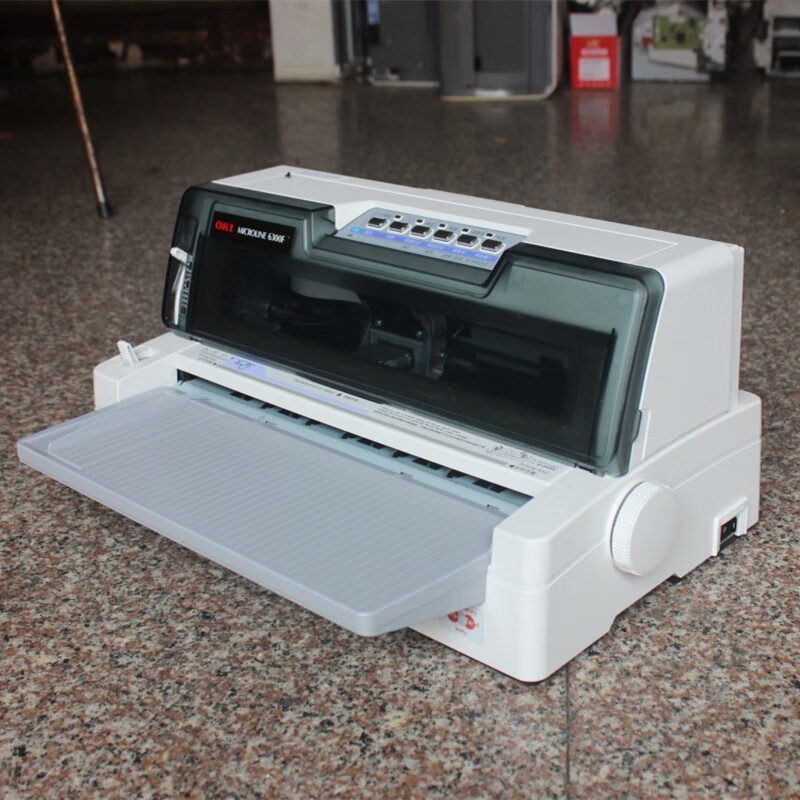 6300fc 760f针式快递单平推发票凭证出库单打印机 oki760f 官方标配