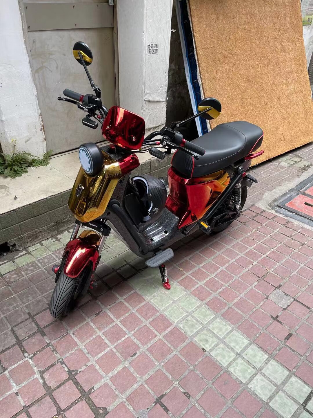 小牛电动车u1/u /u b/us烤漆件外壳改装中箱侧板车壳改色支持定制 亮