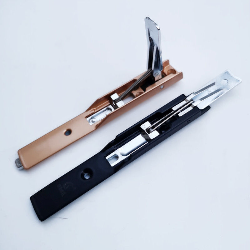 断桥铝合金插销铝门窗天地插销塑钢门窗插销上下插销暗插销锁黑色一个