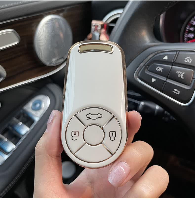 适用于长城欧拉好猫钥匙套gt黑猫白猫r1专用r2车壳扣包2022款女可爱