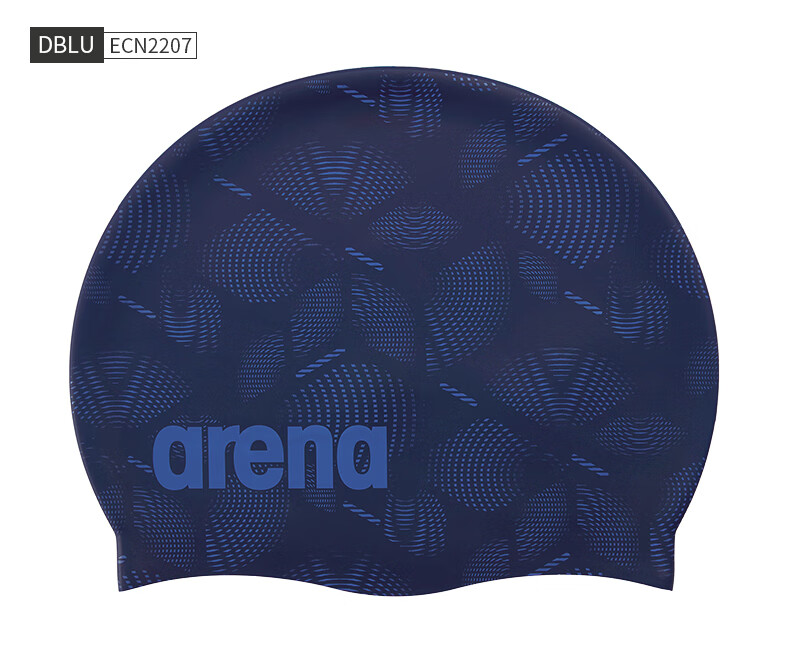 阿瑞娜arena泳帽舒适硅胶泳防水耐用游泳帽男女长发大号护耳泳帽wht