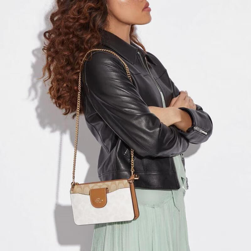 蔻驰(coach)poppy 复古老花 时尚斜挎单肩包女ca843 imuoh【图片 价格