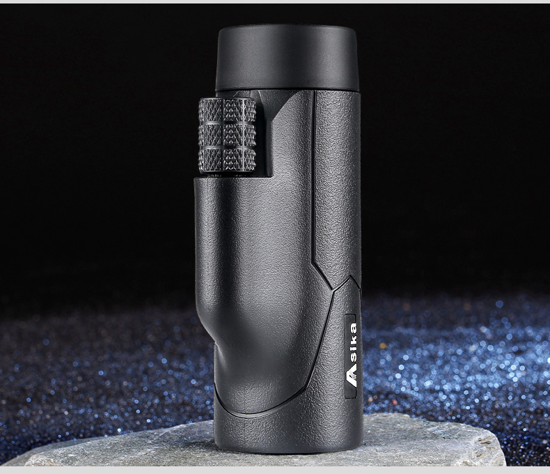 鲨鱼sika单筒望远镜m8x32高倍高清微光非红外便携袖珍望眼镜