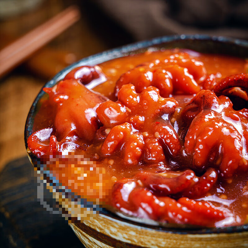 味付芝麻八爪鱼200g*2 即食日式小章鱼 日本料理寿司前菜小吃 司前菜