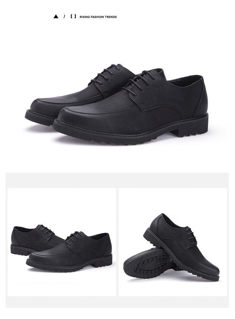 支持国产国货精品潮流男士发型师小皮鞋休闲尖头一脚蹬懒人鞋夜场百搭