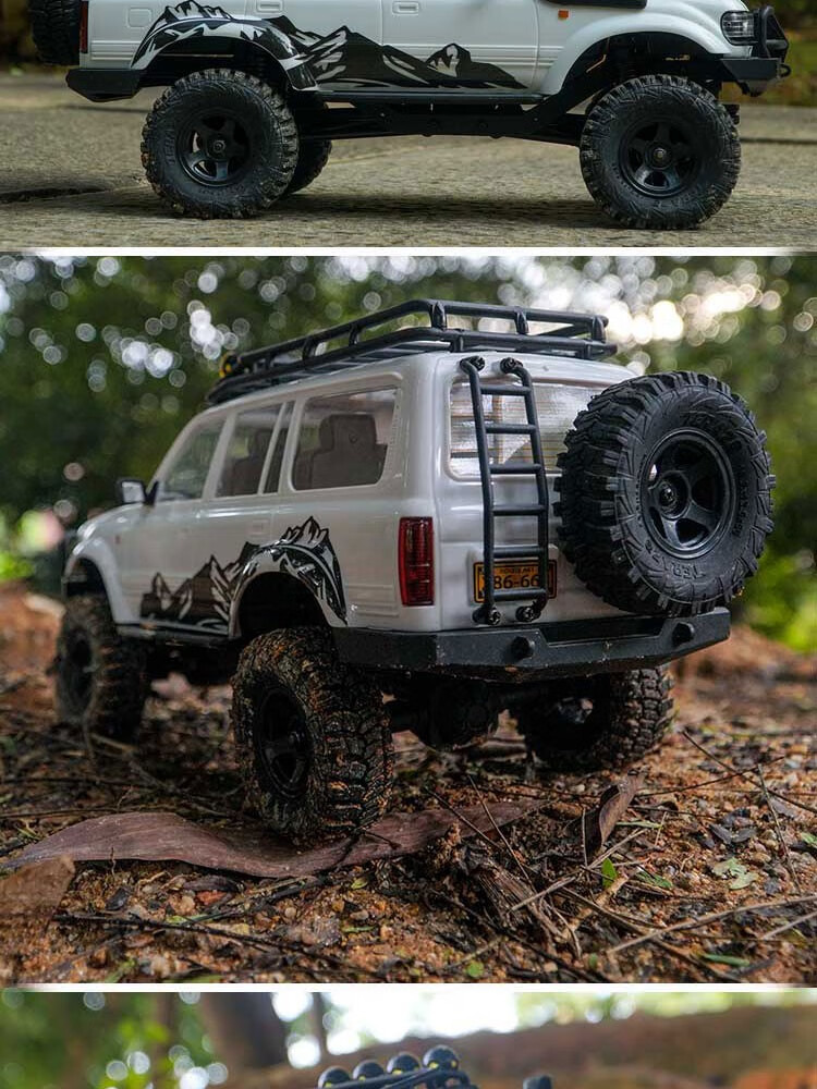 限时特惠 rc遥控车 fms车模eazyrc雪山1:18仿真攀爬车越野车四驱车