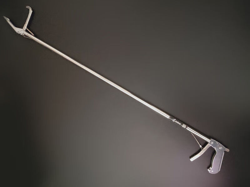 新升级抓蛇钩套夹蛇长钳子加厚直口防滑不锈钢黄鳝夹鳝鱼夹子泥鳅夹蛇