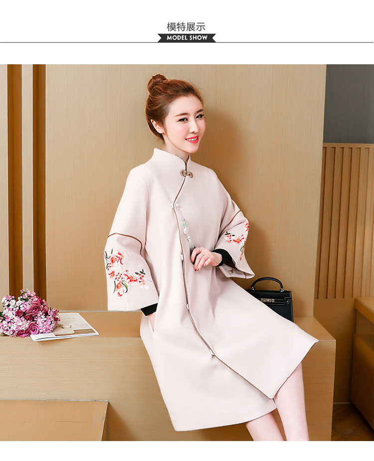 【好质量】潮流服饰大码胖妹妹mm唐装外套女显瘦减龄2019秋装新款复古