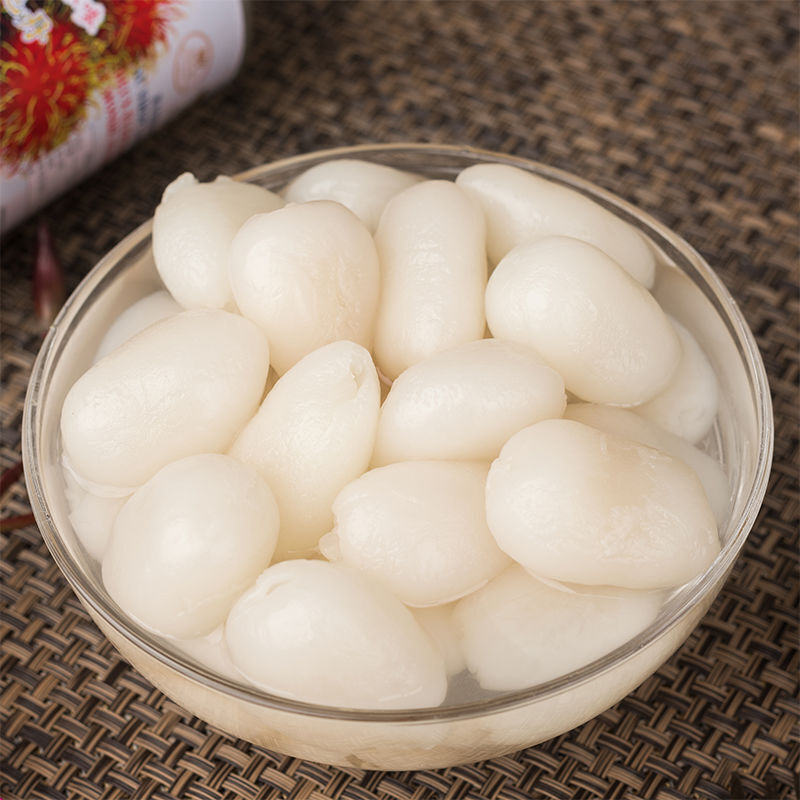 双象红毛丹罐头泰国进口毛荔枝双象红毛丹糖水果罐头儿时记忆 双象红