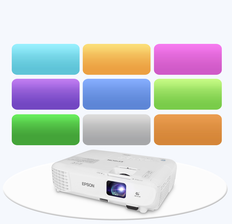 爱普生(epson) cb-x06 投影仪办公会议培训教学投影机商务便携投影