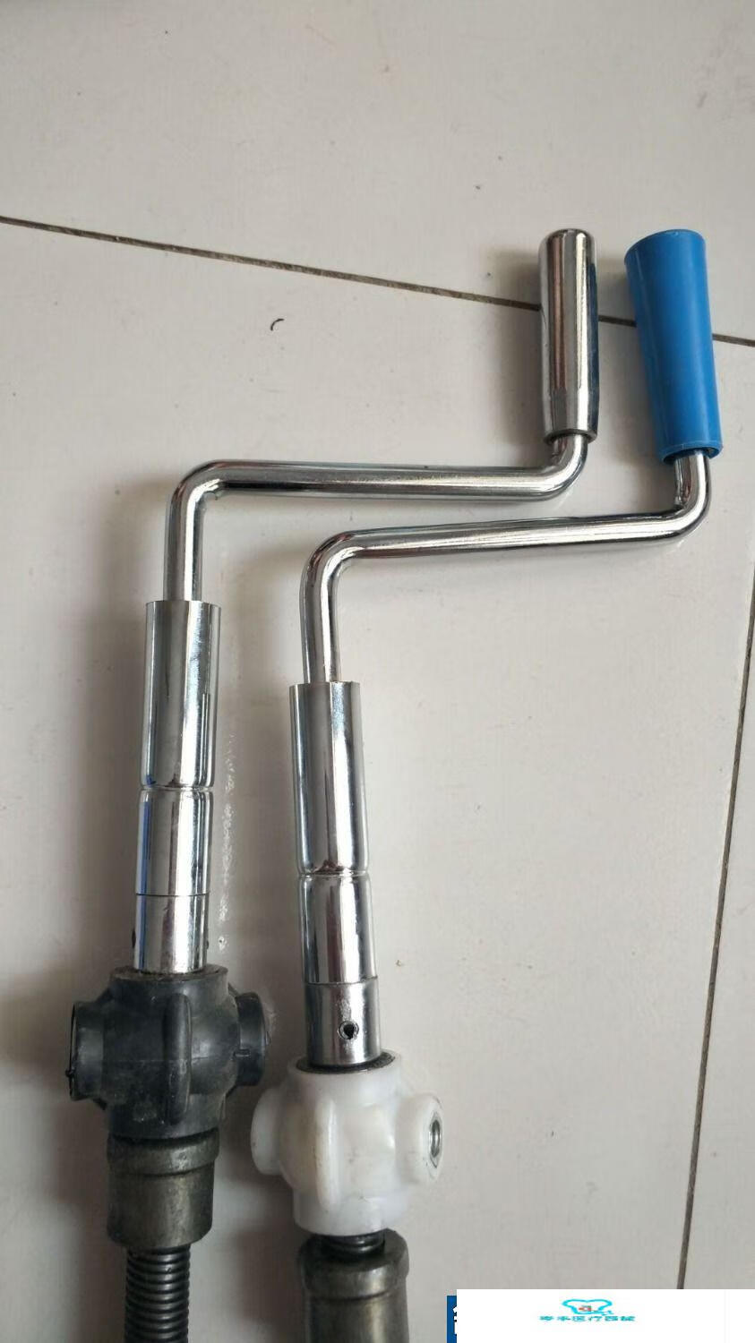 京健康护理床配件家用病床单摇双摇床摇杆摇手丝杆丝杠伸缩定制摇把铁