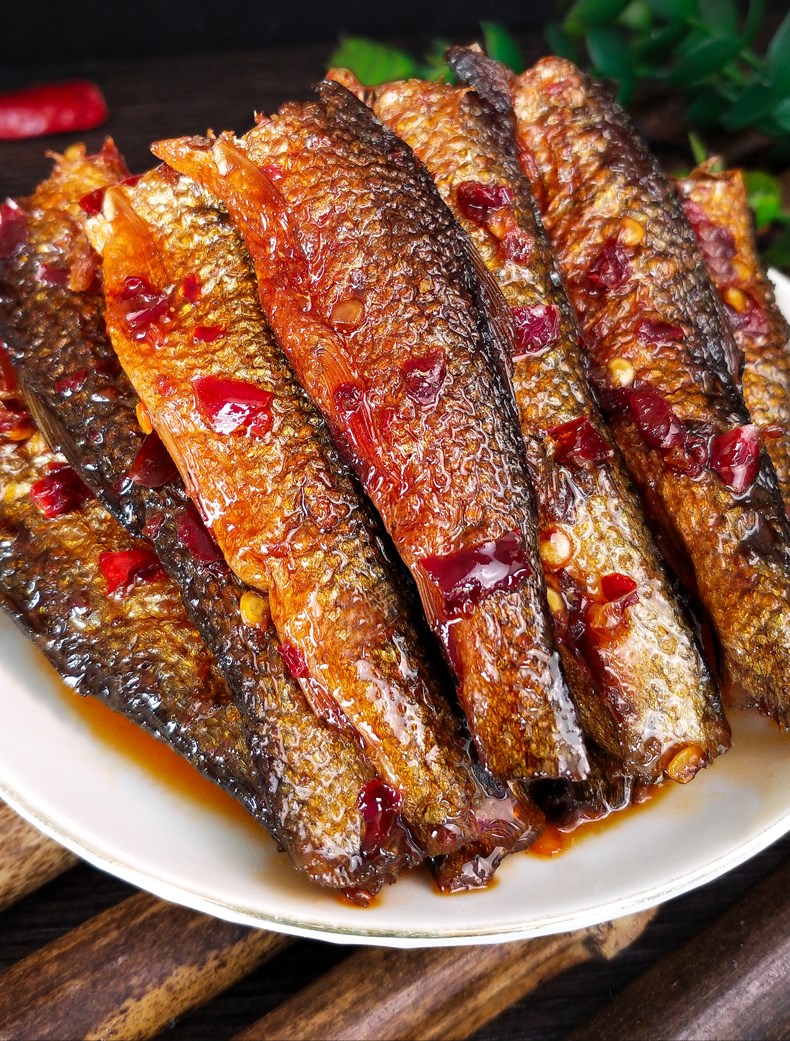 玉喜(uxi) 湖南特产东江手撕鱼香辣熏鱼即食鱼干火焙鱼鲫鱼熟食休闲