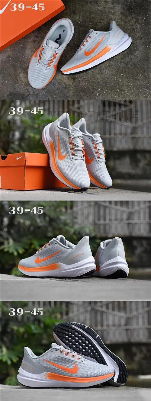 nike 耐克 新款winflo 9代跑步鞋飞马36代zoom气垫减震透气马拉松运动