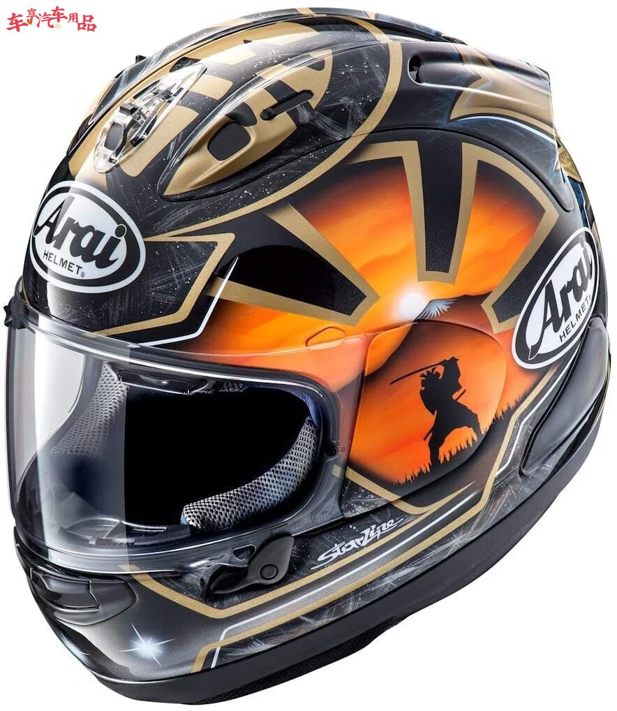 现货arai rx7x 头盔加大码枫带刀侍卫大眼芳贺中上本田杜卡迪联名