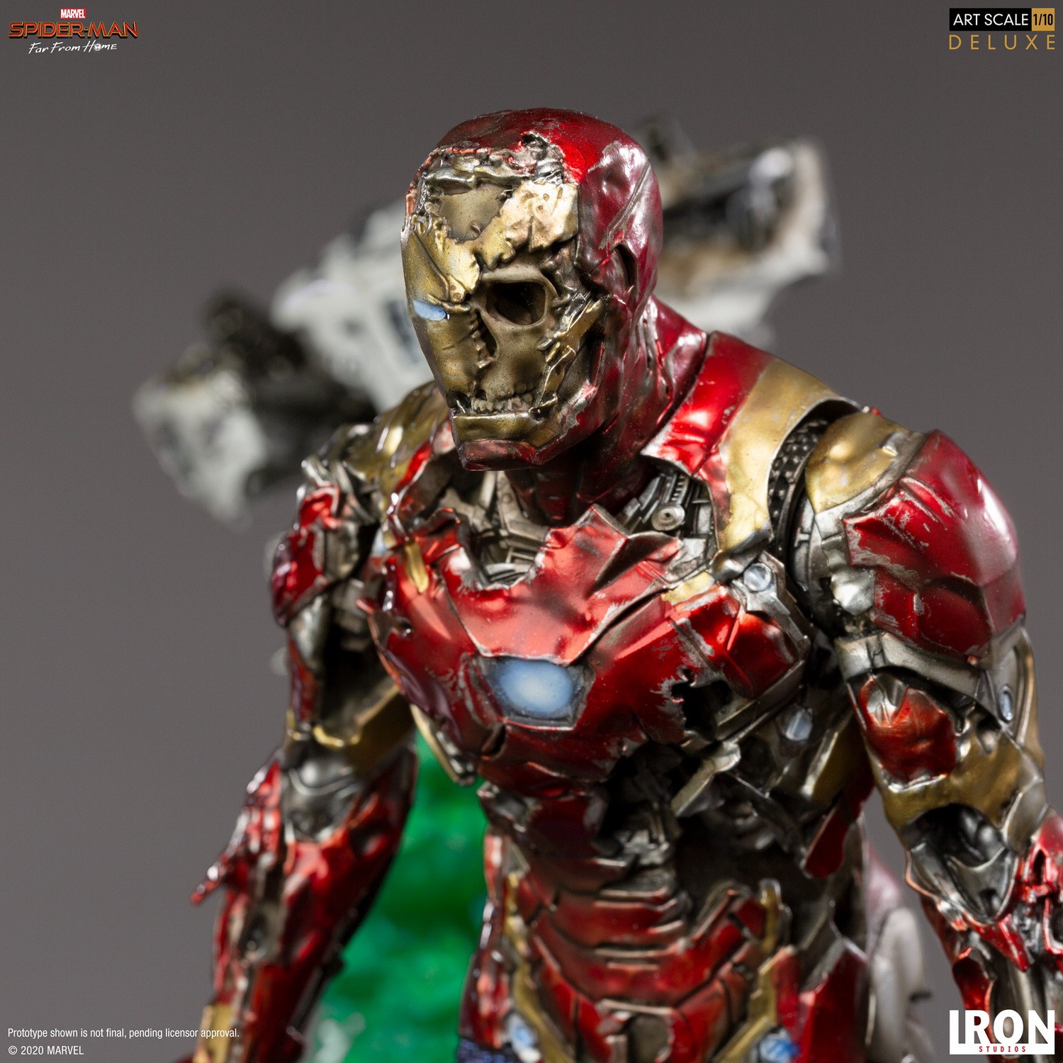 幻象丧尸钢铁侠 hottoys ht mms580英雄远征mk46僵尸 iron studios