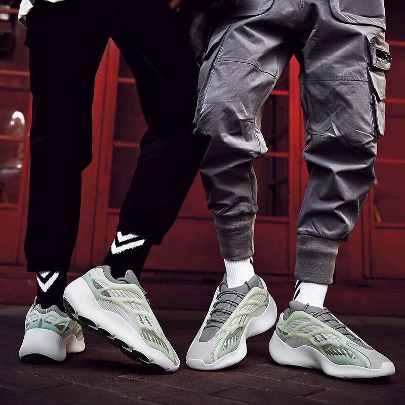 正式京品椰子鞋700v3老爹鞋男2022秋冬新款红花籽运动鞋潮流情侣休闲