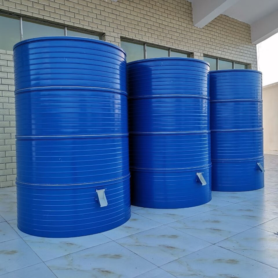 家用储粮仓谷仓粮食桶粮囤铁皮小型粮仓大型钢板仓大米稻谷储谷桶