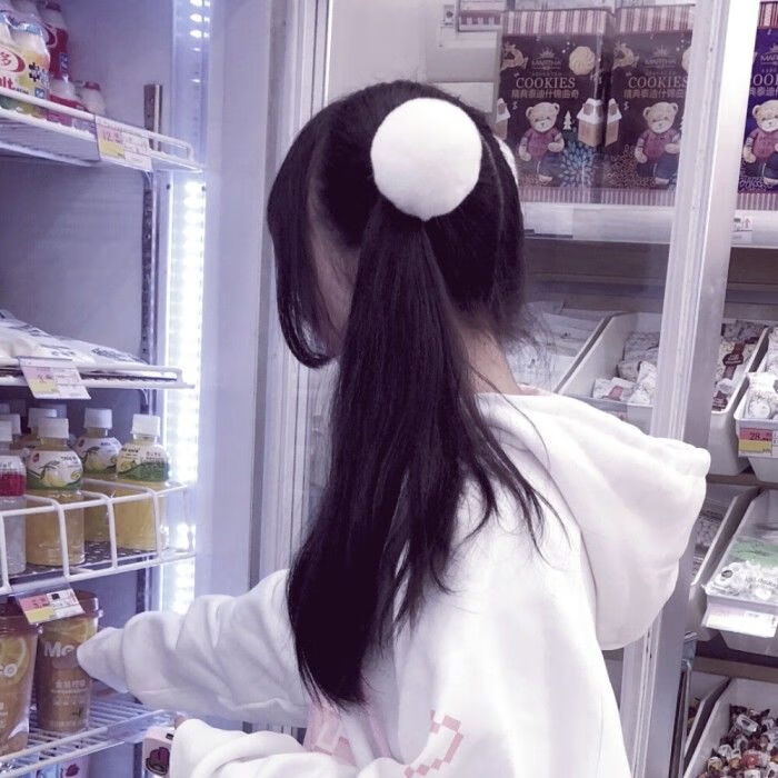 双马尾毛绒萌发圈软妹萝莉lolita头绳皮筋超萌发饰可爱少女心日系sn