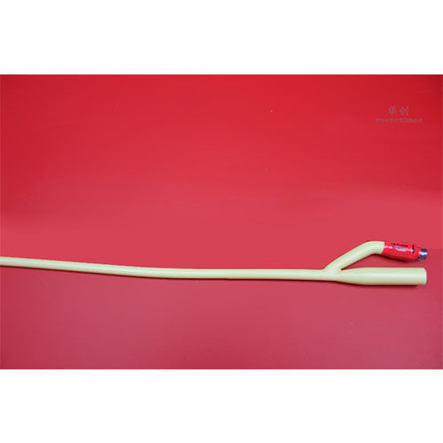 家用一次性无菌双腔乳胶导尿管男女医用黄色导尿管1216号内置导尿器f