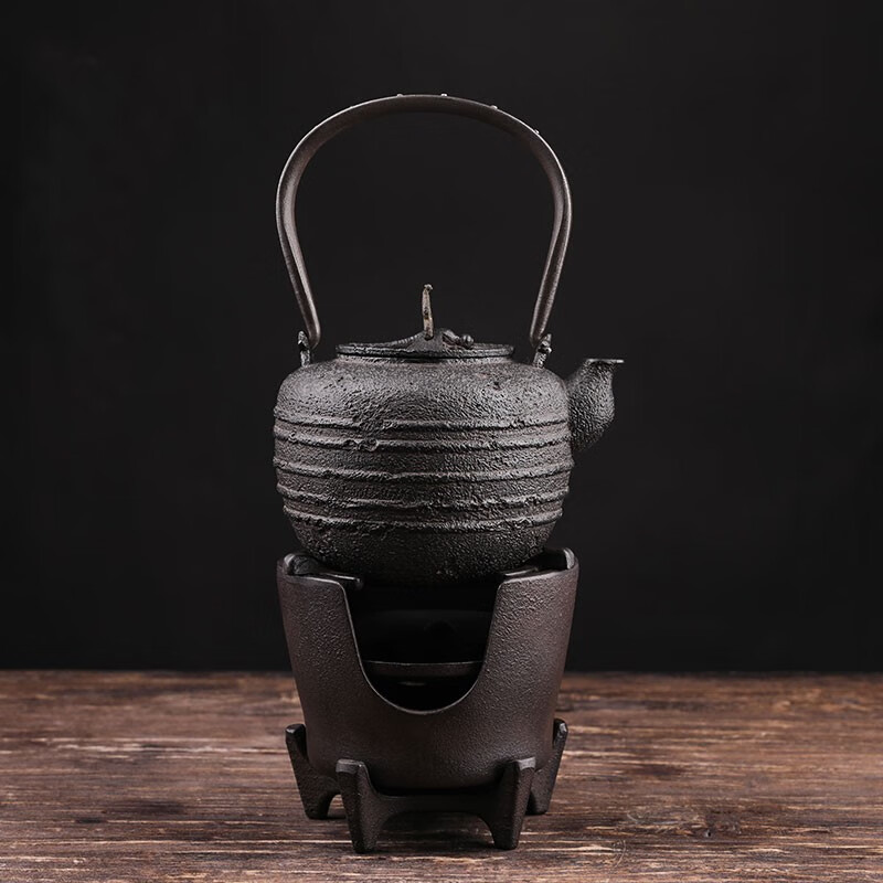 山本堂 日本原装进口炭炉蜂窝小碳炉铁壶炭火炉家用铁炉铸铁炉 蜂窝小