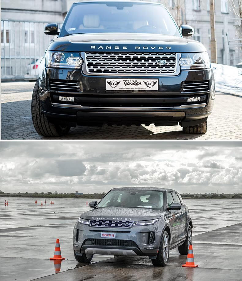 适用于路虎车标极光揽胜运动版机盖英文字母标志贴行政发现神行改装尾