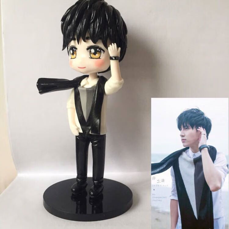 薛之谦手办薛之谦手工diy树脂土手办人偶粘土生日礼物摆件明星周边华