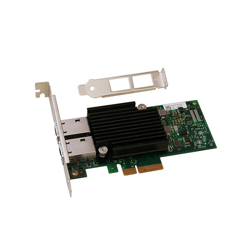 联纤intel英特尔x550原装芯片x550t2万兆单双电口网卡pciex4x550t2
