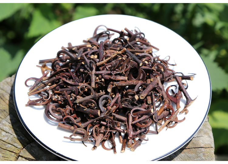 100g钩藤中药材钩藤根勾藤野生勾藤茶钩藤片钩藤粉双钩藤钩滕【图片