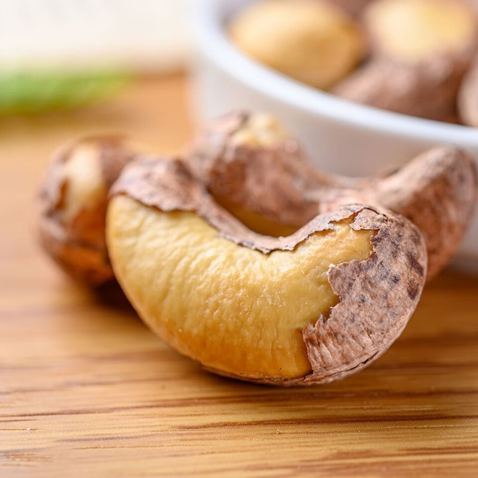 新货超大腰果【新疆】盐焗腰果原味腰果零食 超大原味生腰果净重500克