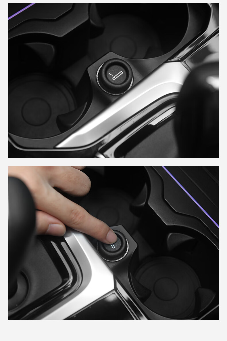 18-21款新x3车载插头点烟头改装原装配件用品 宝马x3原装点烟器【黑色