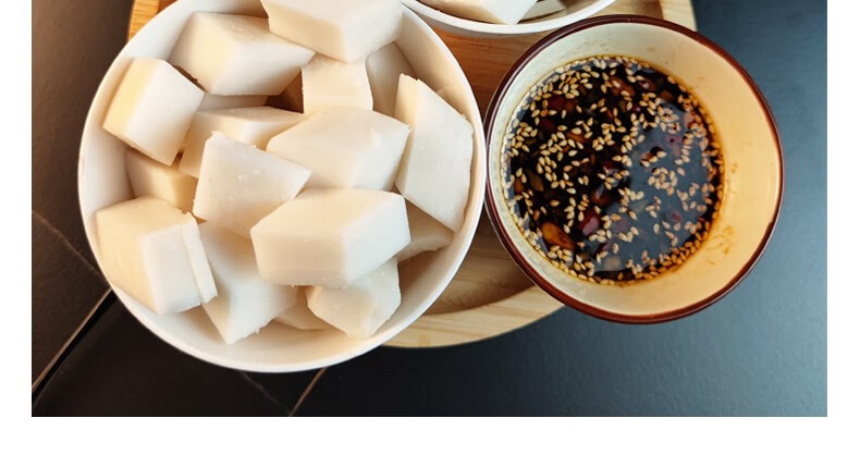 广西钦州灵山特产水糕簸箕炊水糕籺水米糕新鲜即食儿时怀旧咸米糕 1份