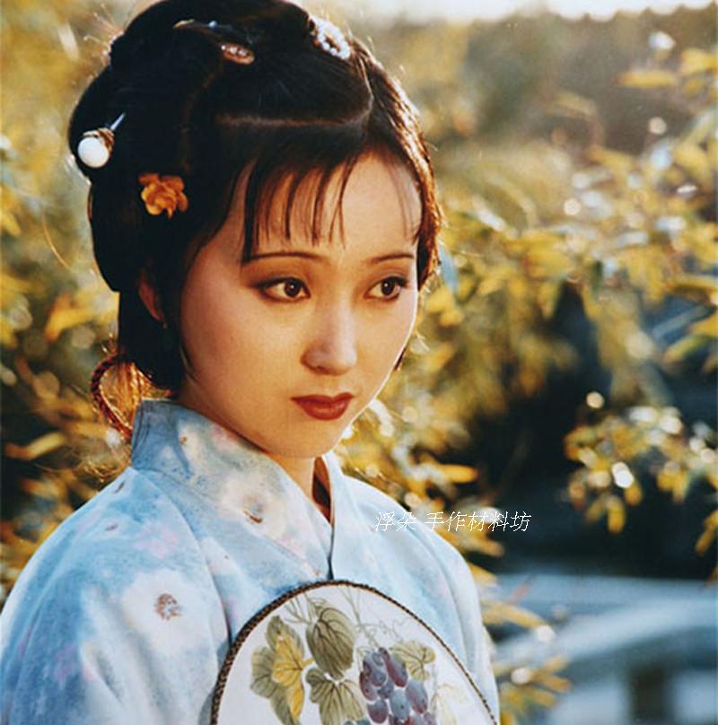 黛玉簪仿87年剧红楼梦发饰林黛玉白簪流苏发簪汉服配饰 16mm流苏2