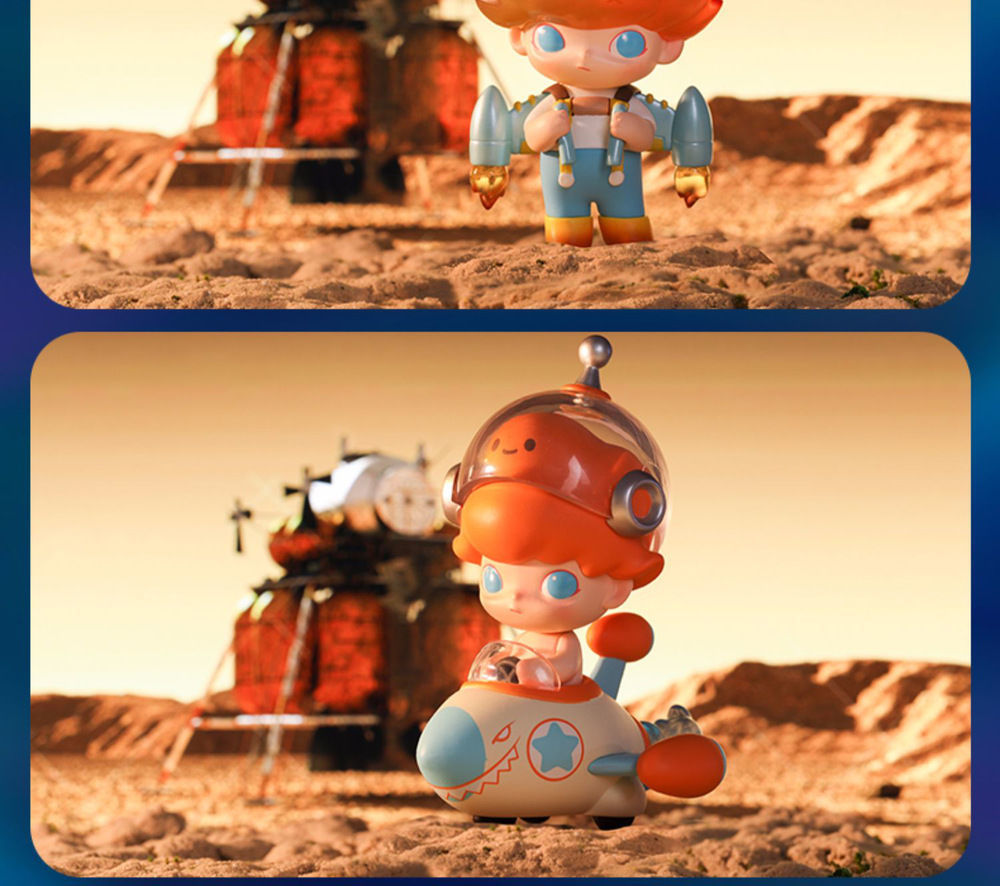 popmart泡泡玛特dimoo太空旅行系列盲盒潮流玩具礼物摆件祖国版 指定