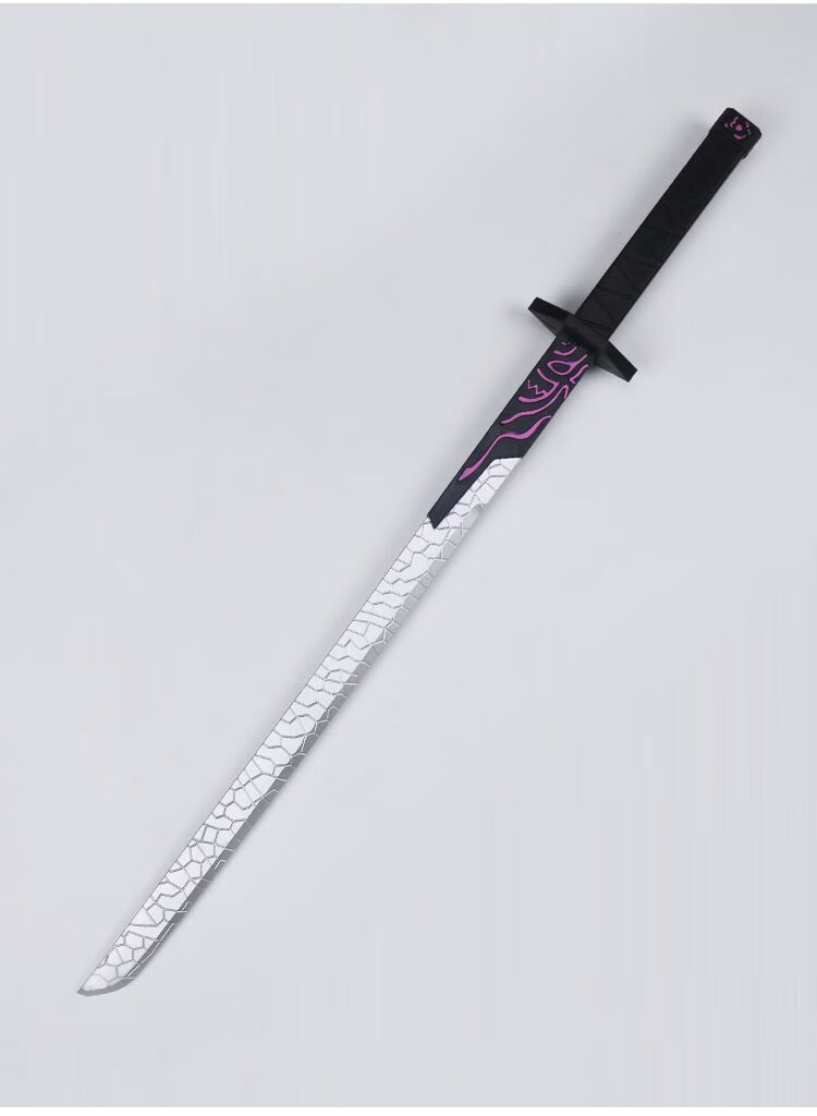 软胶一米玩具刀刺客伍六七男孩刀剑玩具 dcw 蓝色魔刀千刃【经典款】