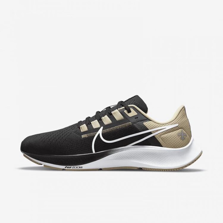 nike2f耐克 air zoom pegasus 38 飞马38男子缓震运动跑步鞋 black2f