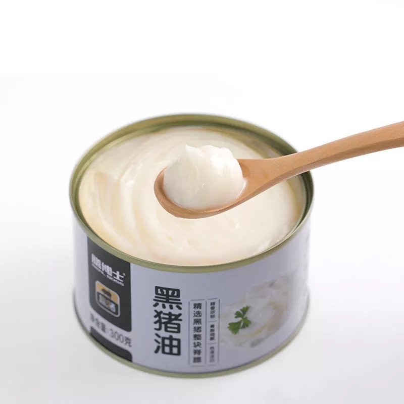 橙伯乐【严选好物】膳博士 黑猪油食用大油 300克 炒菜香白油蛋黄酥