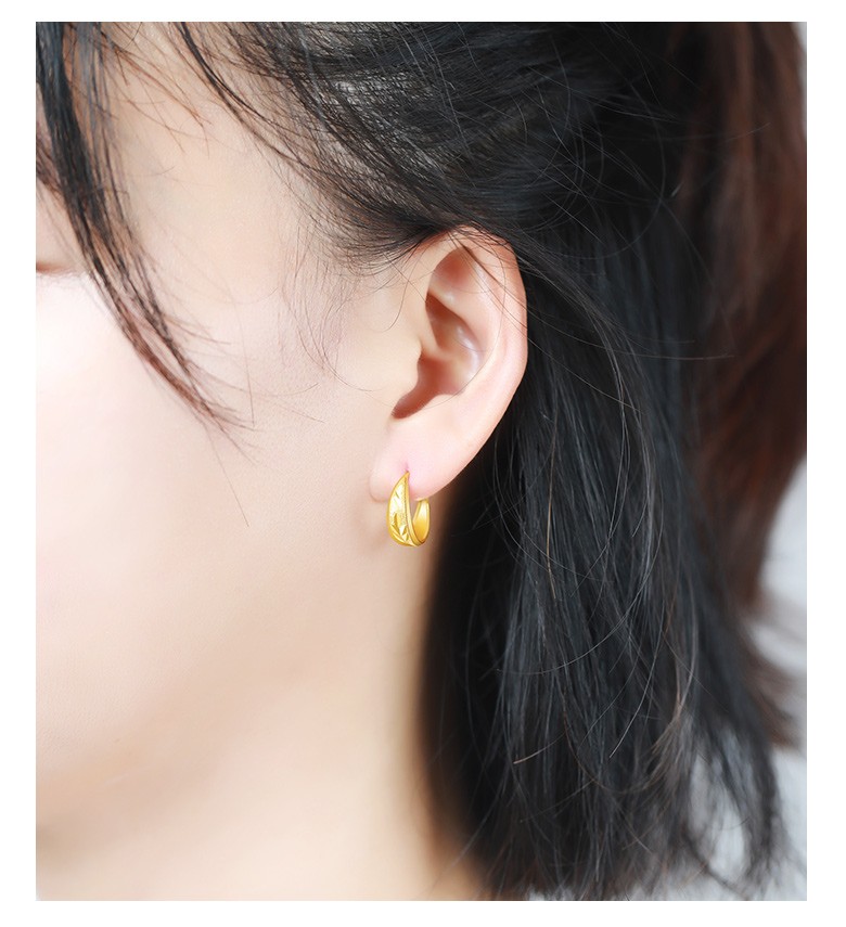 10057301803554商品名称:老凤凰老凤凰黄金耳环妈妈黄金耳饰金耳圈999