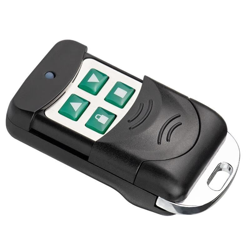 通用卷帘门遥控器 对考433 电动门 伸缩门 车库门卷闸门 金属绿色315