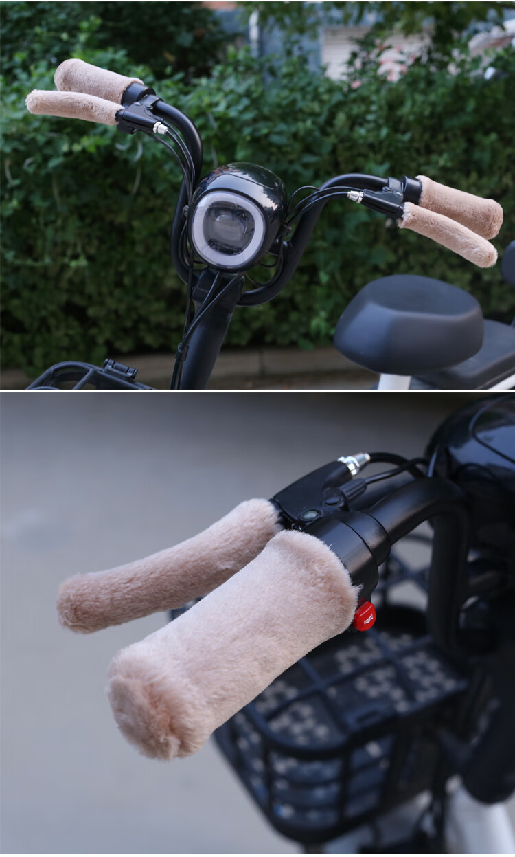 电车把手保护套适用雅迪台铃爱玛比德文电动车冬季手把套保暖2022油门
