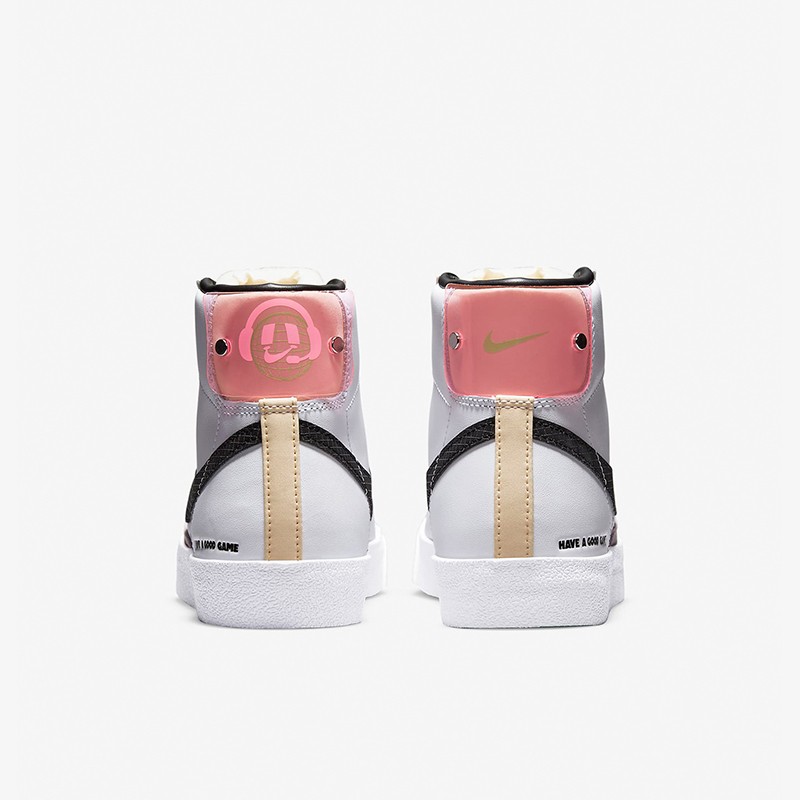 耐克nike blazer mid开拓者电玩lpl女子中帮休闲板鞋 do2331-101 36