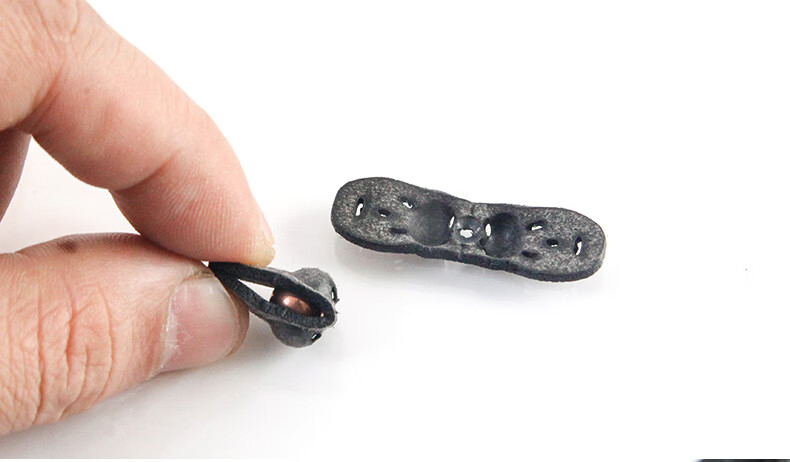 传统弹弓弹弓皮兜圆扁皮筋定位咪咪皮兜皮超纤竞技耐用型传统加厚拉伸